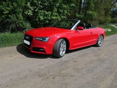 Usata Audi A5 Cabriolet 245 CV (180 kW) 2012 Rosso Cabrio