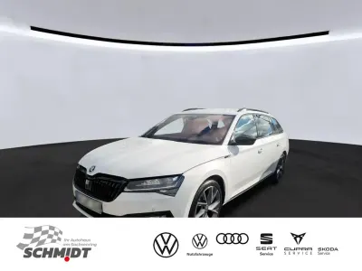 Gebraucht Skoda Superb SportLine 200 PS (147 kW) 2023 Weiß Kombi
