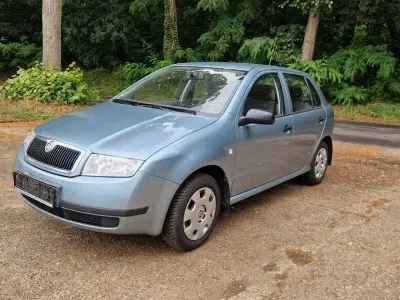 Gebraucht Skoda Fabia Elegance 75 PS (55 kW) 2003 Grau Limousine
