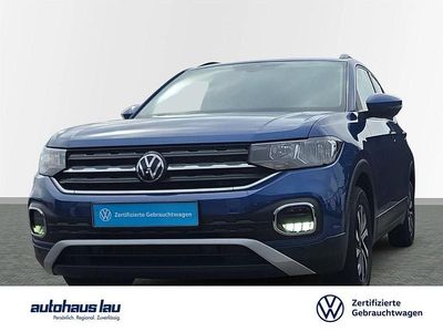 Reef blue metallic Gebraucht 2022 VW T-Cross Active SUV | 21.450 € (Fairer Preis)