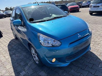 Gebraucht Mitsubishi Space Star 80 PS (58 kW) 2013 Blau Van / Kleinbus