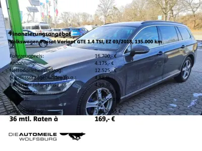 Gebraucht VW Passat GTE 218 PS (160 kW) 2018 Uranograu Kombi
