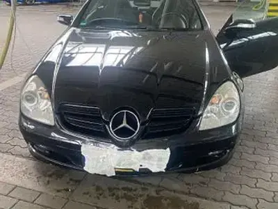 Brugt Mercedes SLK350 272 HK (200 kW) 2006 Sort Cabriolet
