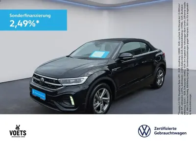 Gebraucht VW T-Roc Cabriolet R-line 150 PS (110 kW) 2025 Schwarz Cabrio