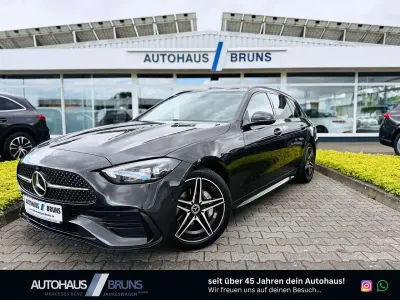 Gebraucht Mercedes C220 AMG 197 PS (144 kW) 2024 Grafitgrau  metalliclack Kombi