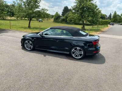 Gebraucht Audi A3 Cabriolet S-Line 150 PS (110 kW) 2019 Schwarz Cabrio