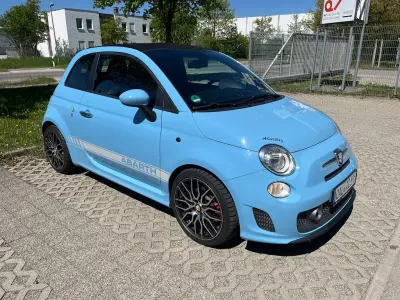 Gebraucht Abarth 595C Competizione 160 PS (117 kW) 2015 Blau Cabrio
