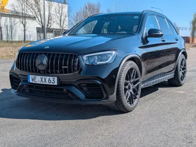 Gebraucht Mercedes GLC63 AMG 476 PS (350 kW) 2019 Schwarz SUV