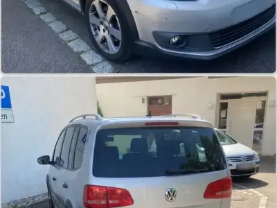 Gebraucht VW Touran Cross 170 PS (125 kW) 2012 Silber Van / Kleinbus