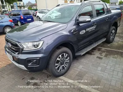 Gebraucht Ford Ranger Wildtrack 212 PS (155 kW) 2021 Royalgrau metallic Pickup