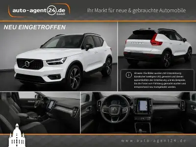Gebraucht Volvo XC40 R-Design 211 PS (155 kW) 2021 Crystal white metallic SUV