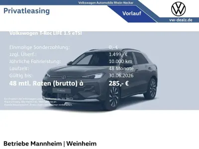 Neu VW T-Roc Life 150 PS (110 kW) 2026 SUV