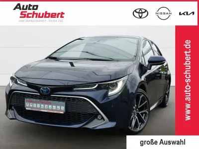 Gebraucht Toyota Corolla Hybrid Lounge 184 PS (135 kW) 2023 Blau Limousine