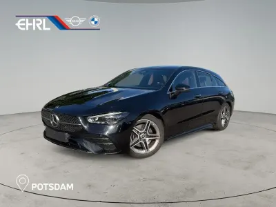 Gebraucht Mercedes CLA200 AMG line 177 PS (130 kW) 2023 Schwarz Coupé