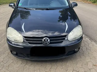 Gebraucht VW Golf VI United 80 PS (58 kW) 2008 Schwarz Kleinwagen
