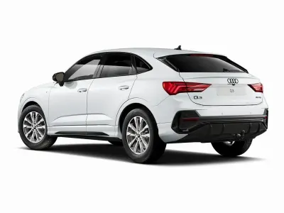 Gebraucht Audi Q3 Sportback S-Line 150 PS (110 kW) 2025 Gletscherweiß metallic SUV