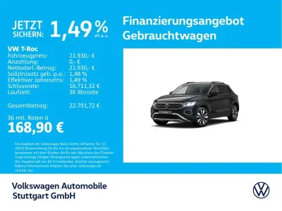 Brugt VW T-Roc Life 116 HK (85 kW) 2025 Sort SUV