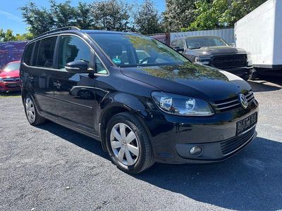 Gebraucht VW Touran Comfortline 105 PS (77 kW) 2012 Schwarz Van / Kleinbus