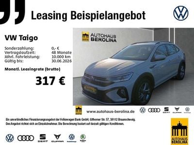 Gebraucht VW Taigo R-line 150 PS (110 kW) 2022 Grau SUV