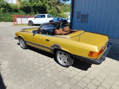 Gebraucht Mercedes SL280 1977 Gold Cabrio