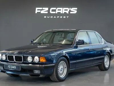 Brugt BMW 740 286 HK (210 kW) 1992 Blå Sedan