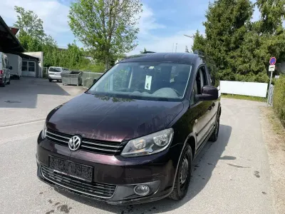 Gebraucht VW Caddy Comfortline 110 PS (80 kW) 2010 Schwarz Van / Kleinbus