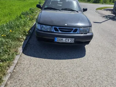 Używany Saab 9-3 Cabriolet 153 KM (112 kW) 1999 Czarny Kabriolet
