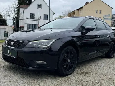 Brugt Seat Leon ST 110 HK (80 kW) 2015 Sort Stationcar