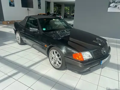 Gebraucht Mercedes SL500 320 PS (235 kW) 1993 Schwarz Cabrio
