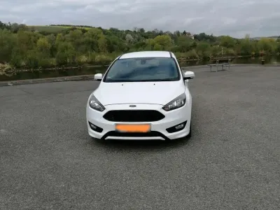 Brugt Ford Focus ST-Line 125 HK (91 kW) 2018 Hvid Stationcar