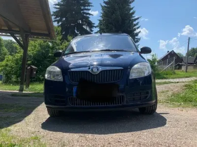 Gebraucht Skoda Roomster 86 PS (63 kW) 2009 Blau Van / Kleinbus