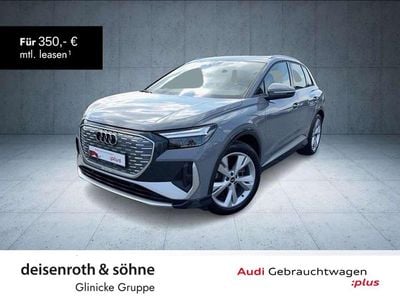 Gebraucht Audi Q4 e-tron Comfort 125 kW (170 PS) 2022 Kieselgrau SUV