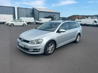 Gebraucht VW Golf VII 110 PS (80 kW) 2013 Silber Kombi
