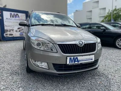Gebraucht Skoda Roomster Ambition 86 PS (63 kW) 2015 Beige Van / Kleinbus