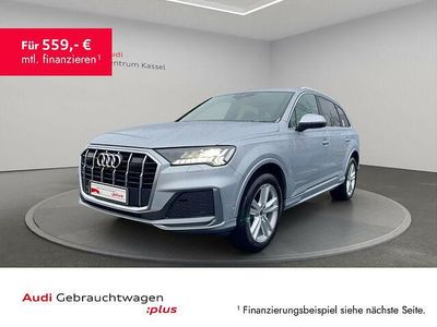 Second-hand Audi Q7 S-Line 286 CP (210 kW) 2021 Argintiu SUV