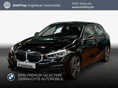 Gebraucht BMW 116 Advantage 109 PS (80 kW) 2021 Schwarz Kleinwagen