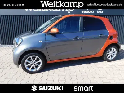 Usata Smart ForFour Passion 90 CV (66 kW) 2017 Grigio Utilitaria