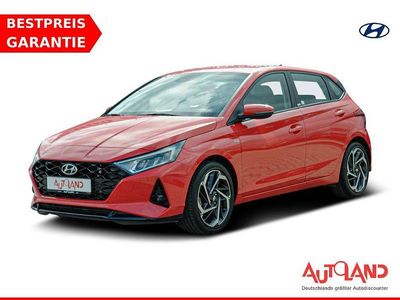 Gebraucht Hyundai i20 Intro Edition 101 PS (74 kW) 2021 Tomato red Kleinwagen