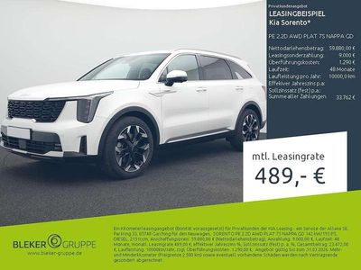 (swp) snow white pearl Neu 2025 Kia Sorento Platinum SUV | 59.880 €