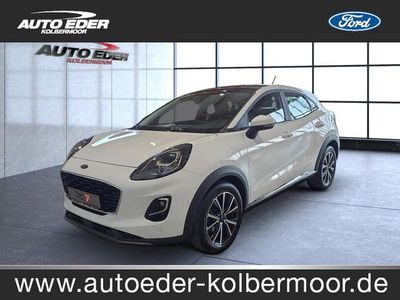 Gebraucht Ford Puma Titanium 125 PS (91 kW) 2021 Weiß SUV
