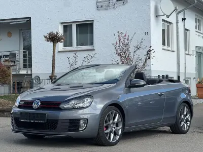 Gebraucht VW Golf Cabriolet GTI 211 PS (155 kW) 2015 United grey Cabrio