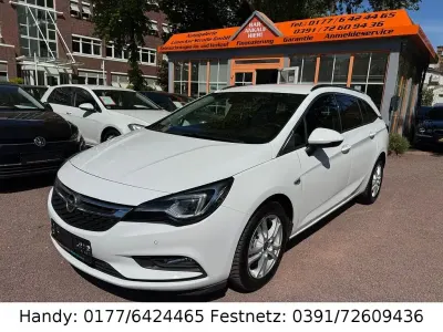Brugt Opel Astra 110 HK (80 kW) 2018 Hvid Stationcar