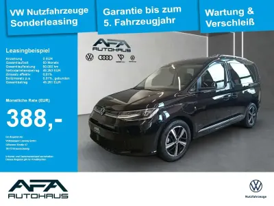 Nouă VW Caddy Style 150 CP (110 kW) 2025 Negru Monovolum