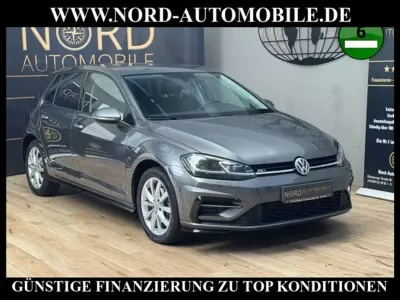 Gebraucht VW Golf VII R-line 150 PS (110 kW) 2019 Indiumgrau metallic (metallic) Limousine
