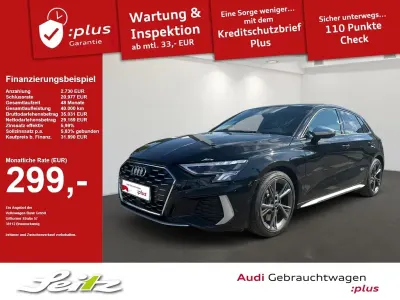 Gebraucht Audi S3 Design 310 PS (228 kW) 2023 Mythosschwarz metallic Limousine