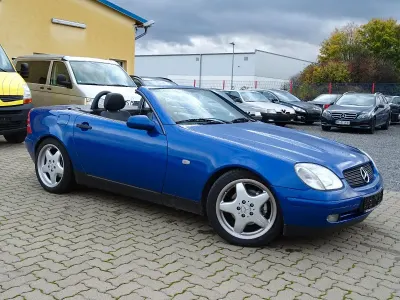 Gebraucht Mercedes SLK200 AMG 136 PS (100 kW) 1998 Blau Cabrio