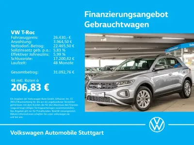 Używany VW T-Roc Life 150 KM (110 kW) 2025 SUV