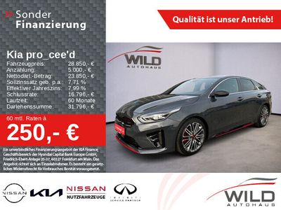 gebraucht Kia ProCeed 1.6 T-GDI GT DCT Schiebedach LED 19' WKR