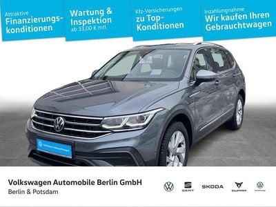 Gebraucht VW Tiguan Allspace Life 150 PS (110 kW) 2022 Grau SUV