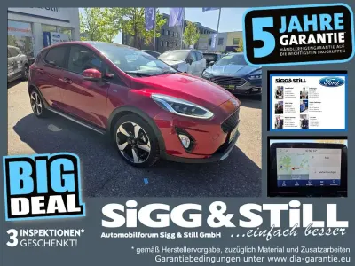 Usata Ford Fiesta Active X 125 CV (91 kW) 2020 Rosso Utilitaria